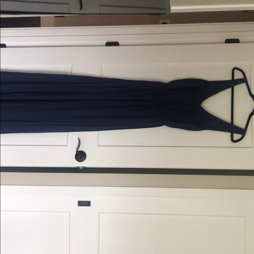 Show Me Your Mumu Maxi Navy Dress
